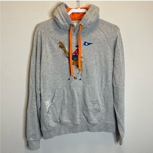 LRG Polo Giraffe Embroidered Men’s Pullover Hoodie Size Small